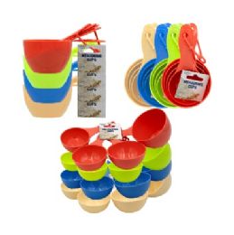 96 pieces Bh Pl Measuring Cup Asst Colors 65-250ml - Measuring Cups and Spoons