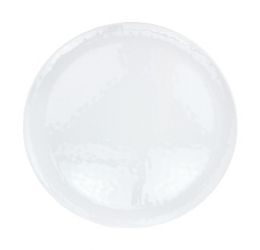 24 pieces Bh Melamine Plate 14.in White Pdq - Plastic Bowls and Plates