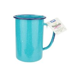 6 pieces Cinsa Enamel Tall Mug 20oz - Coffee Mugs