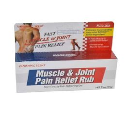 24 pieces Muscle & Joint Pain Relief Gel 2oz - Pain & Allergy Relief for Donation