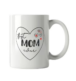 24 pieces Bh Stoneware Mug 11oz Best Mom - Coffee Mugs