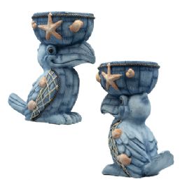 2 pieces Bh Pelican Flower Pot Earthenware 11x7in - Garden Planters and Pots