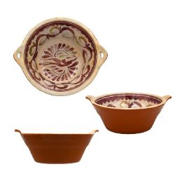 24 pieces He Melamine Bowl W-Ears 7.5in Clay Brwn - Kitchen Bowls