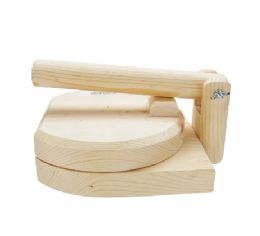 6 pieces #10 Wood Round Small Tortilla Press 10.5x8in - Kitchen Gadgets & Tools