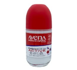 12 pieces Avena Active Deodorant Roll On 2.5oz - Deodorant