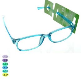 300 of Teal Reading Glasses Asst Diopters