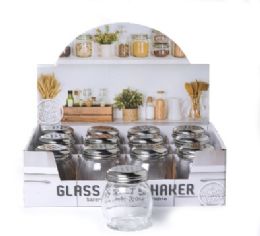 48 pieces Bh Glass Salt Shaker Pdq 2.75x3.34in - Glassware