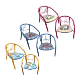 12 pieces Kids Chairs Asst Designs - Chairs