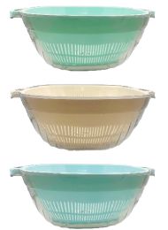 24 pieces Bh Kitchen Strainer Asst 10.8x9.2x4.3in - Strainers & Funnels