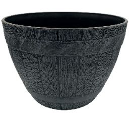 20 pieces Bh Plastic Flower Pot Grey 13.7x9.8in - Garden Planters and Pots