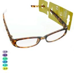 300 of Tortise Reading Glasses Asst Diopters