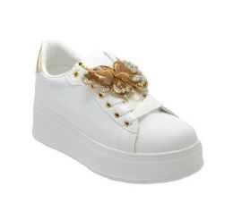 Wholesale Footwear Womens Sneakers In White Sizes 5-10