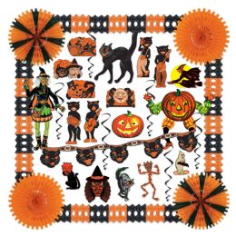 Vintage Halloween Decorating Kit - Halloween
