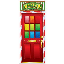 144 pieces Santa's Workshop Door Cover - Photo Prop Accessories & Door Cover