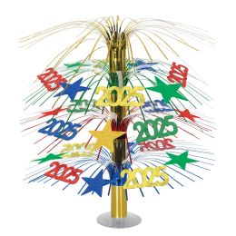 6 pieces "2025" Cascade Centerpiece - Party Center Pieces