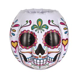6 pieces Inflatable Dod Sugar Skull Cooler - Inflatables
