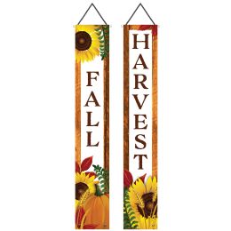 60 pieces Fall Fabric Door Panel Set - Photo Prop Accessories & Door Cover