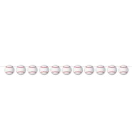 12 pieces Baseball Streamer - Streamers & Confetti