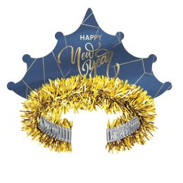50 pieces Midnight Blue New Year Tiara - New Years