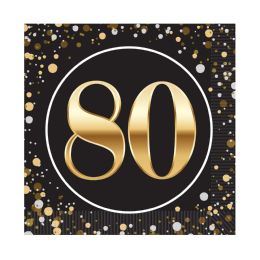 144 pieces "80" Luncheon Napkins - Tissue Paper