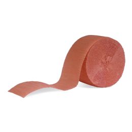 24 pieces Fr Festive Crepe Streamer - Orange - Streamers & Confetti