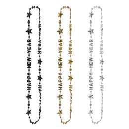 12 pieces Happy New Year BeadS-OF-Expression - New Years