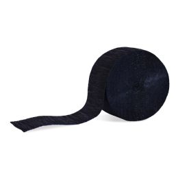 24 pieces Fr Festive Crepe Streamer - Black - Streamers & Confetti