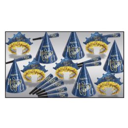 Midnight Blue New Year Asst For 10 - New Years