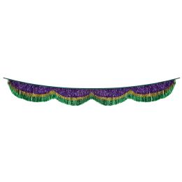 72 pieces Mardi Gras Tinsel Fringe Bunting - Photo Prop Accessories & Door Cover