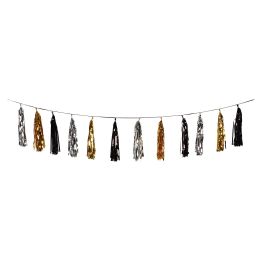 60 pieces Oversized Metallic Tassel Garland - Photo Prop Accessories & Door Cover