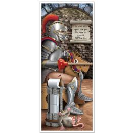 144 pieces Knight Restroom Door Cover - Photo Prop Accessories & Door Cover