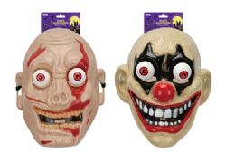 24 Pieces Halloween Clown Mask Costume - Halloween