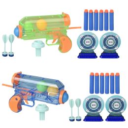 12 pieces (t) Target Practice Blaster Set 12/ - Toy Weapons