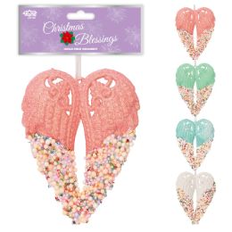 36 Pieces Christmas Ornament Wings - Christmas Ornament