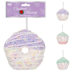 36 Pieces Christmas Ornament Doughnut - Christmas Ornament