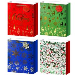 96 Pieces Christmas Gift Bag Large - Gift Bags Christmas