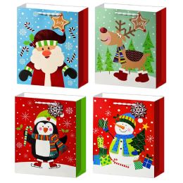 96 Pieces Christmas Gift Bag Large - Gift Bags Christmas