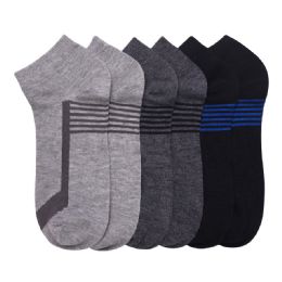 432 Pairs Spak Spandex Socks - Mens Ankle Sock