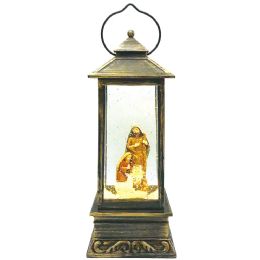 4 Pieces 27.5cm Led Religious Musical Oil Lantern - Religious Decor
