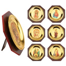 48 Pieces Religious Decor Plate 14cm - Religious Decor