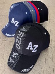 48 Pieces Arizona Baseball Cap - Baseball Caps & Snap Backs