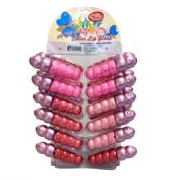 48 pieces Spring Shine Lipgloss In Assorted Shades In Countertop Display - Lip Gloss
