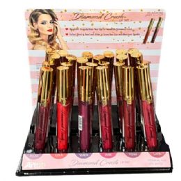 48 pieces Diamond Crush Lip Tint Collection B In Countertop Display - Lip Stick