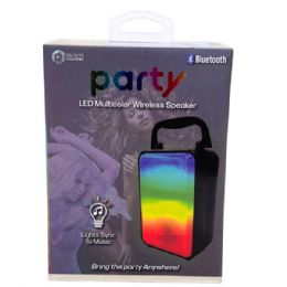 12 pieces Pom Gear Led Party Speaker With Led Light Modes - Speakers and Microphones