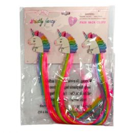 36 pieces Strictly Fancy 3 Pc Faux Hair Clips - Hair Scrunchies