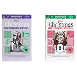 48 pieces Disney Christmas Variety Puzzles 2 Assorted Counter Display - Puzzles