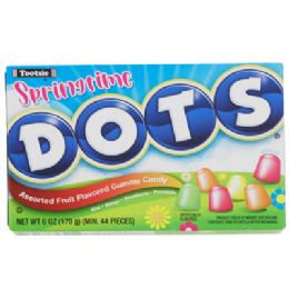 12 pieces Easter Candy Dots 6 Oz Box Counter Display - Candy