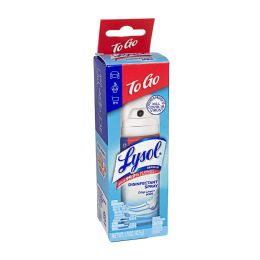 36 Pieces Lysol To Go Spray Crisp Linen - 1.5 Oz. - Cleaning Products