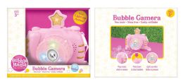 18 Pieces Battery Operated Lights And Music Camera Bubble Machine - Bubbles
