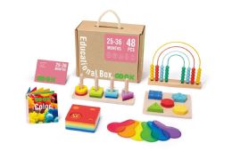 4 Pieces 25-36m Educational Box - Baby Toys